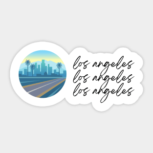 Los Angeles Los Angeles Los Angeles Sticker